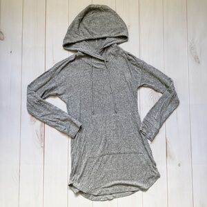 Peyton Jensen Gray Hooded Sweater